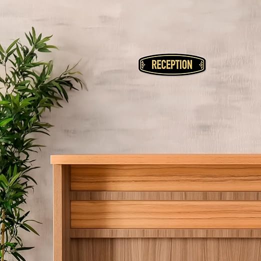 Custom Wall or Door Sign, Personalized Round Plaque Engraved Message - Image 5