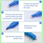 24 Pcs Magnetic Staple Remover Bulk Staple Remover Puller Removing Pen - Image 5