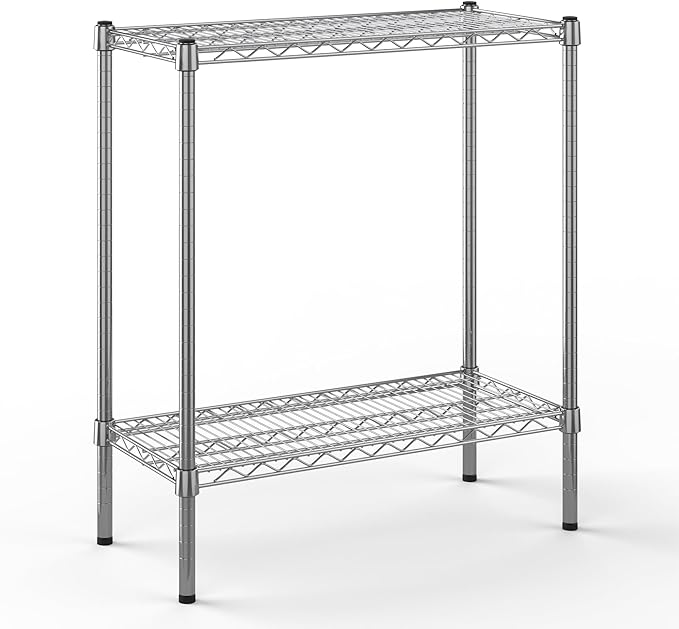 Regal Altair 14" Deep x 30" Wide x 34" Height Wire Shelving Kit | 2-Tier | NSF by Regal+Altair