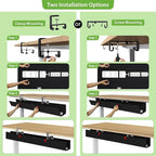 KEEGH Extra Large 48" Under Desk Cable Management Tray - Image 6