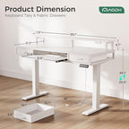 AODK Electric Standing Desk - Image 3