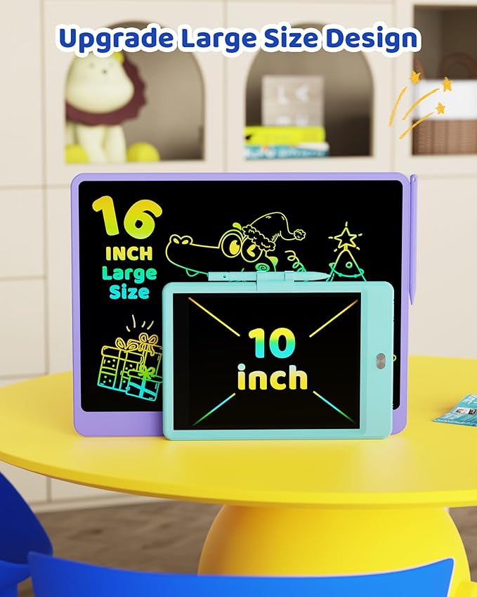 KOKODI LCD Writing Tablet for Kids 16 Inch Colorful Doodle Board, Electronic - Image 2