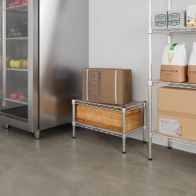Regal Altair 14" Deep x 24" Wide x 14" Height Wire Shelving Kit | 2-Tier | NSF - Image 6