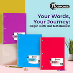 Rosmonde Spiral Notebook, 24 Pack, 1 Subject, College Ruled, 70 Sheets - Image 7