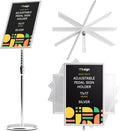 t-sign adjustable pedestal sign holder poster stand, main product view
