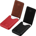 Outus 2 Pieces Business Card Holder, PU Leather Business Card Case Pocket Wallet by Outus