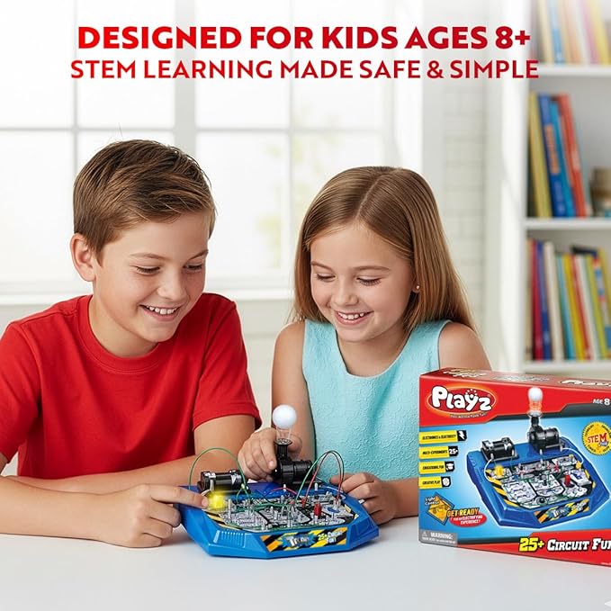 Playz Electrical Circuit Board Engineering Kit - Image 6
