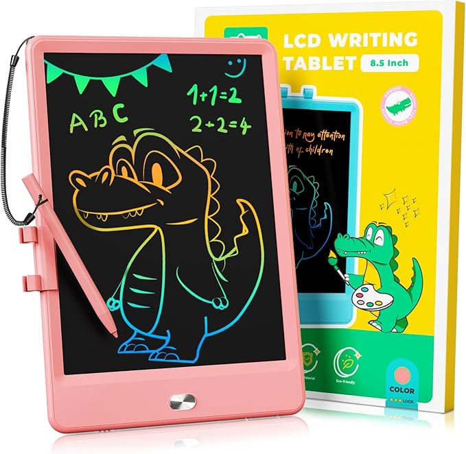KOKODI LCD Writing Tablet, 8.5 Inch Toddler Doodle Board Drawing Tablet by WhereKidsLearnThroughPlay