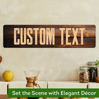 Custom Sign, Custom Street Sign, 11 Font Colors, 13 Font Styles, 4 Hole Options - Image 4