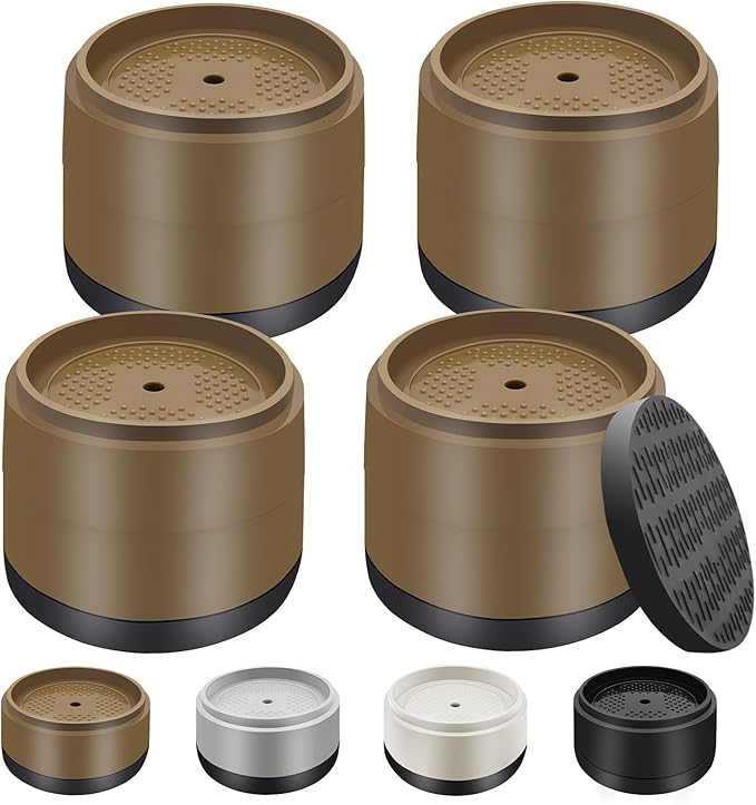Furniture Risers Bed Risers Heavy Duty 1 inch, 2 inch, 3 inch, 4 inch Round by EnjoyLifeEnjoyHappiness