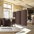 Cocosica 6 Panel Room Divider, 6Ft Folding Privacy Screen, Tall - Image 6