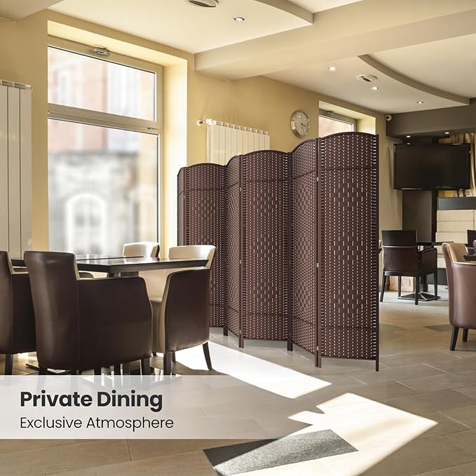 Cocosica 6 Panel Room Divider, 6Ft Folding Privacy Screen, Tall - Image 6