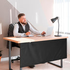 Modern Household Innovations Under Desk Privacy Panel 59 in. Wide Modesty Panel - Image 2
