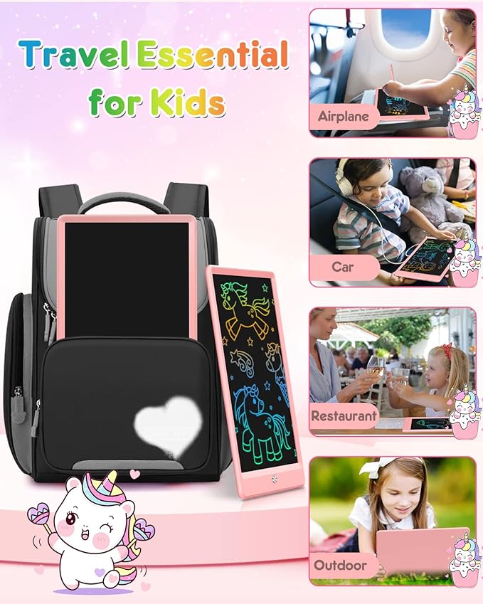 FLUESTON LCD Writing Tablet, Doodle Board Toys Gifts - Image 6
