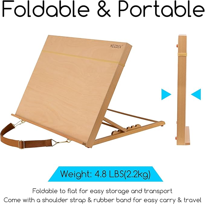 MEEDEN A2 Wooden Tabletop Easel - Image 5