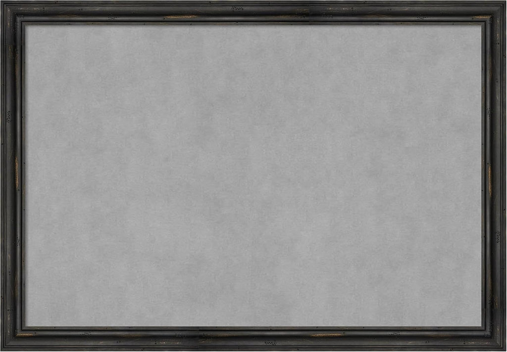 Amanti Art Black Framed Magnetic Board 27x39 Large Vision Board