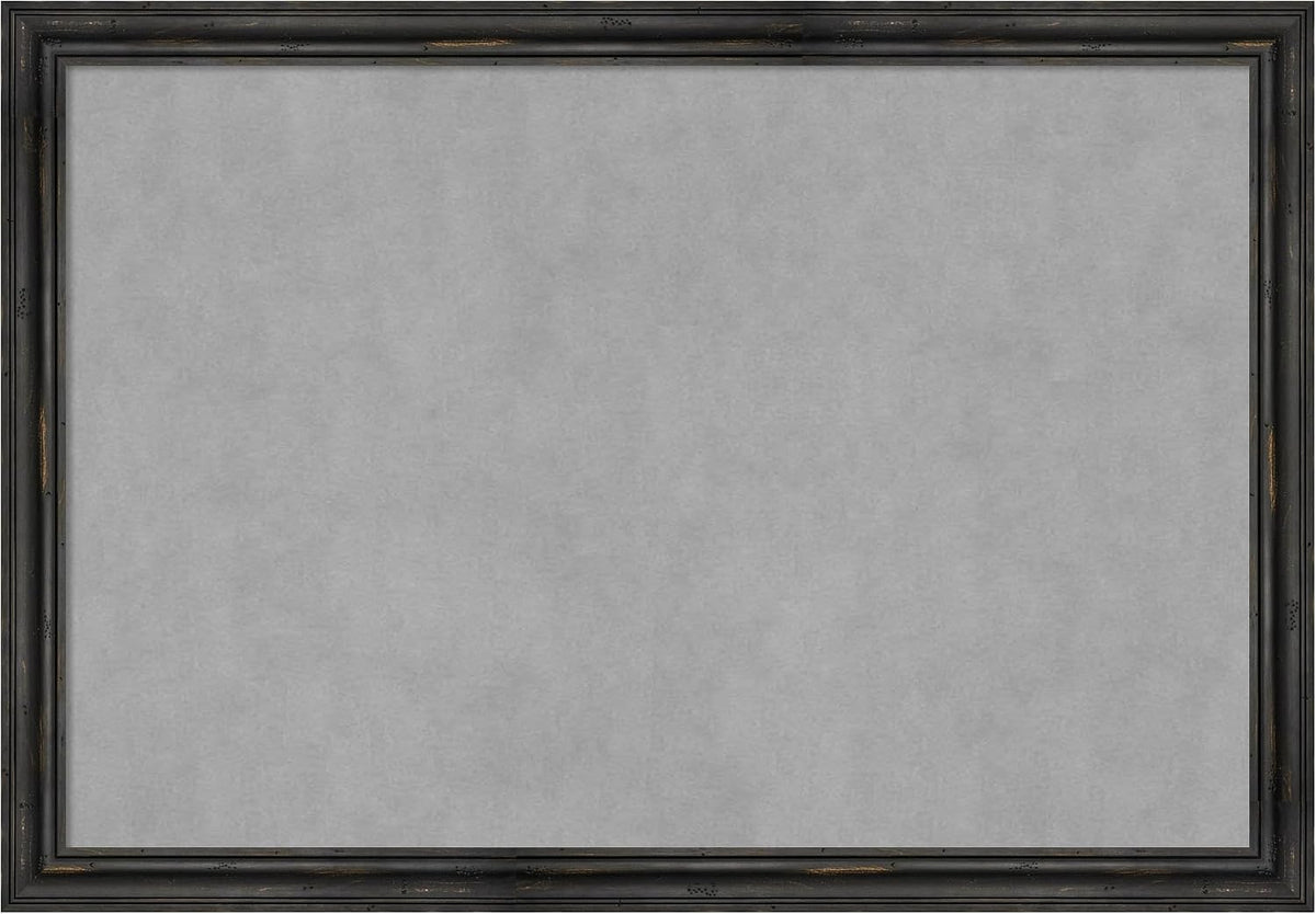 Amanti Art Black Framed Magnetic Board 27x39 Large Vision Board