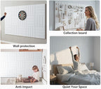 G Gamit Large Felt Wall Tiles Bulletin Board, Large Cork Board Alternative - Image 7