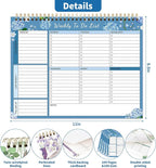 104 Pgs Weekly To Do List Notepad, 52 Duplex-Printed Undated Sheets 100 - Image 3