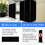 Upgrade Version Room Partition and Divider, Freestanding Rolling Dividers - Image 3