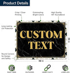 Custom Sign, Custom Street Sign, 11 Font Colors, 13 Font Styles, 4 Hole Options - Image 6