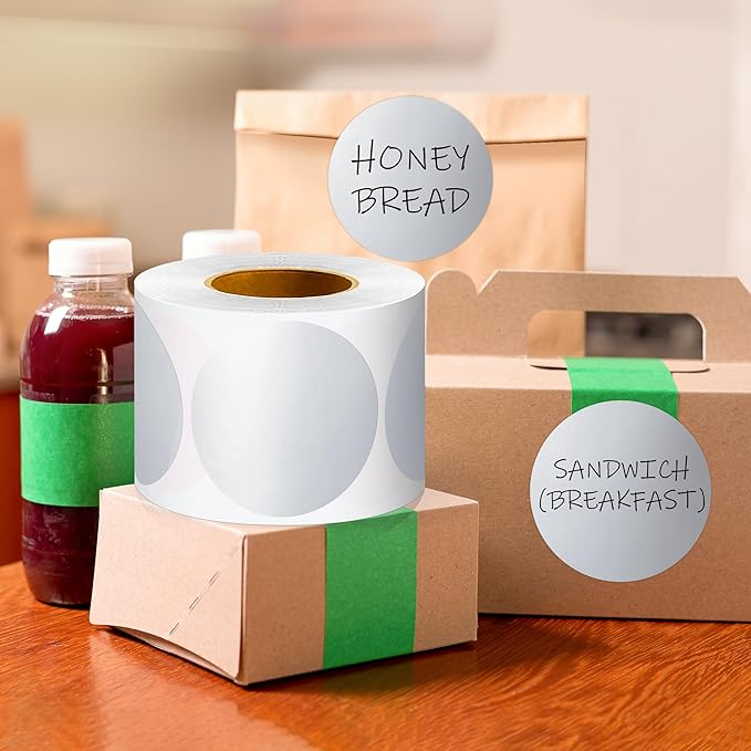 3 Inch Round Color Coding Labels - Image 6