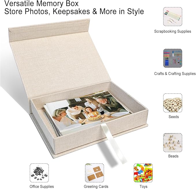 Sprsthai 5x7 Archival Photo Storage Box - Image 2