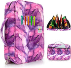 YOUSHARES 300 Slots Colored Pencil Bag by YOUSHARES