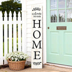 Welcome Sign for Front Porch, Farmhouse Vertical Outdoor Porch Decorations for - Image 7