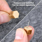 Decorative Push Pins, Wooden Push Pins - Image 3
