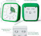 Yunbaoit Visual Timer with Protective Case, Dinosaur Disk 60 Minute Countdown - Image 4