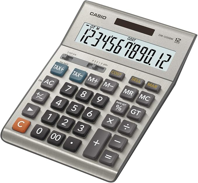 Casio DM-1200BM – Business Desktop Calculator - Image 5