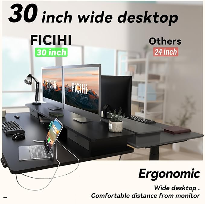 FiCiHi Adjustable Height Standing Desk - Image 4