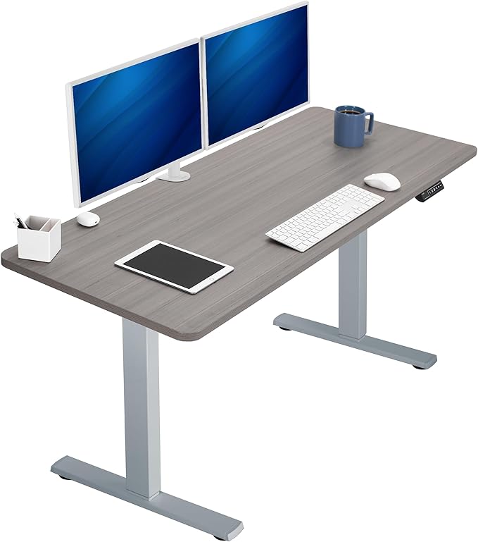 VIVO Electric 60 x 24 in Standing Desk, Memory Height Adjustment, 1B Series by VIVO