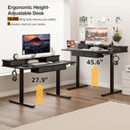 Grandder 47 x 28 inch Electric Standing Desk - Image 6