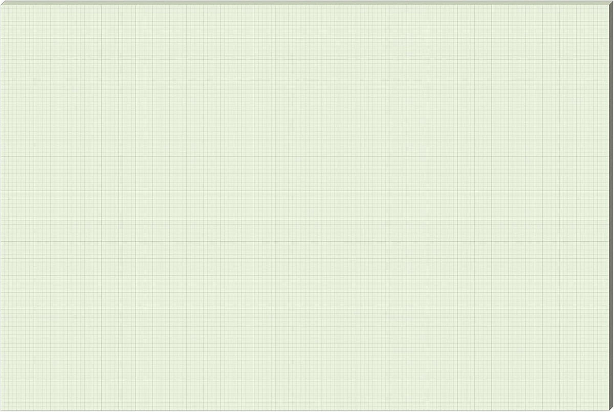 Fuyoooo 25 Sheet Graph Paper Pad 24" x 36" Large Graph 1" and 1/4" Ruled Grid