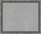 Amanti Art Grey Framed Magnetic Board 18x22 Small Vision Board by AmantiArt