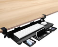 OUKMIC Large Keyboard Tray Under Desk Slide Out