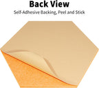12'' Medium Hexagon Cork-Bulletin Board Tiles Frameless 10 Pack Adhesive - Image 4