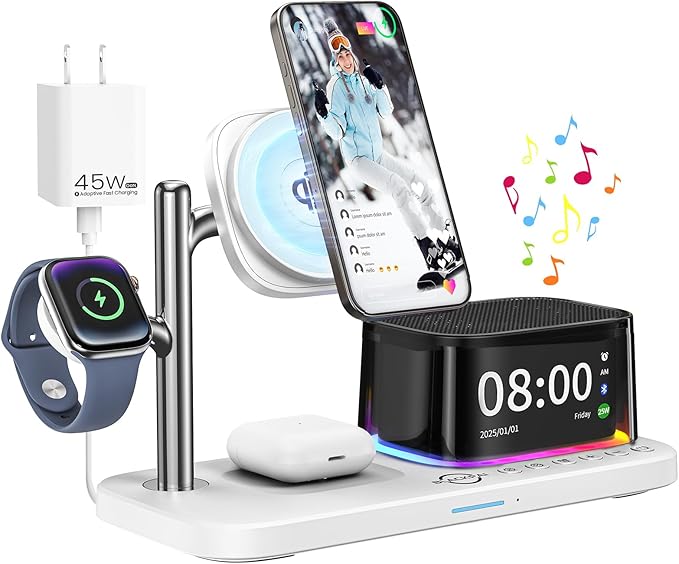BLACKPAI 6-in-1 Wireless Charging Station by BlackPai