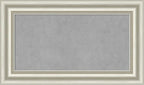 Amanti Art Silver Framed Magnetic Board 18x30 Small Vision Board by AmantiArt