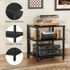 3-Tier AV Media Player Stand, Stereo Cabinet, Modern Stereo Cabine, Game - Image 7