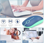 VssoPlor Wireless Mouse, 2.4G Slim Portable Computer Laptop Mouse - Image 6
