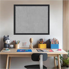 Amanti Art Black Framed Magnetic Board 22x26 Medium Vision Board - Image 6