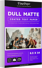 Dull 80lb Text Digital Low Gloss Paper, Double Sided C2S, Design Proposals by SSuperfinePrinting