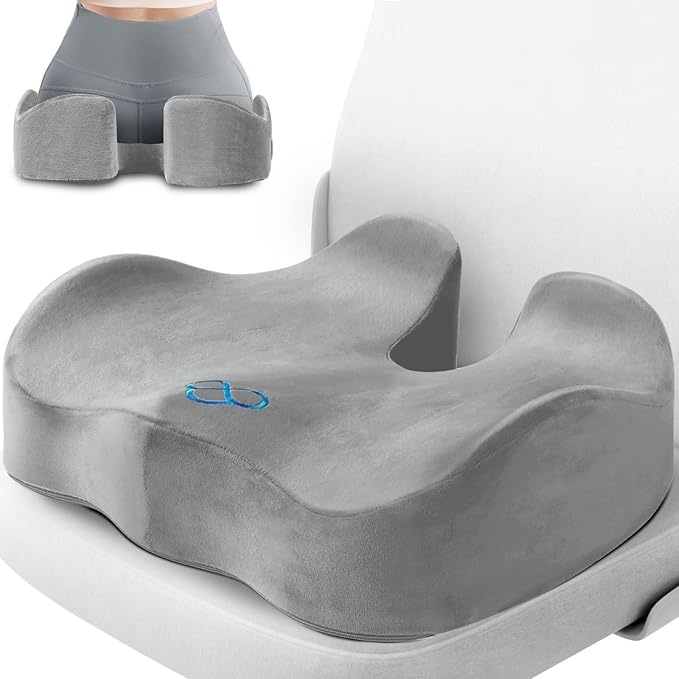 CushyOasis Seat Cushion, Chair Cushions, Office Chair Cushions, Anti-Slip by CushyOasis