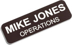 Custom Engraved Name Tag Badges – Personalized Identification by ProvidenceEngraving