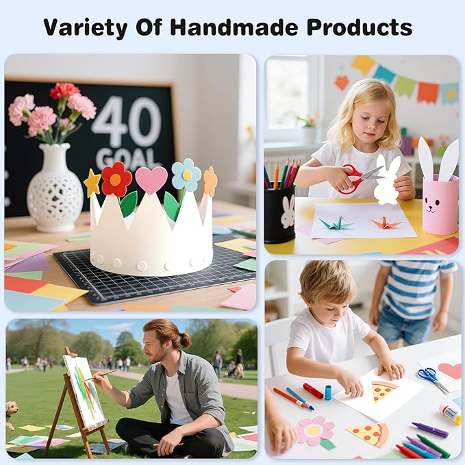 Cardstock 8.5 x 11, Thick Printer Paper, Card Stock Paper 200 gsm, 80 Sheets - Image 6