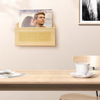 BXAIGR Rustic Wall Mounted Magazine Rack - Image 6
