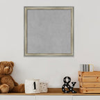 Amanti Art Silver Framed Magnetic Board 18x18 Small Vision Board - Image 5